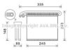 AVA QUALITY COOLING FDV456 Evaporator, air conditioning